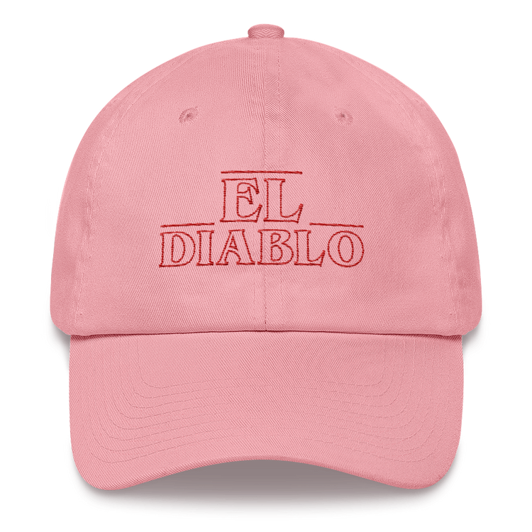 El Diablo Dad Hat - 2020 - DominicanGirlfriend.com - Frases Dominicanas - República Dominicana Lifestyle Graphic T-Shirts Streetwear & Accessories - New York - Bronx - Washington Heights - Miami - Florida - Boca Chica - USA - Dominican Clothing