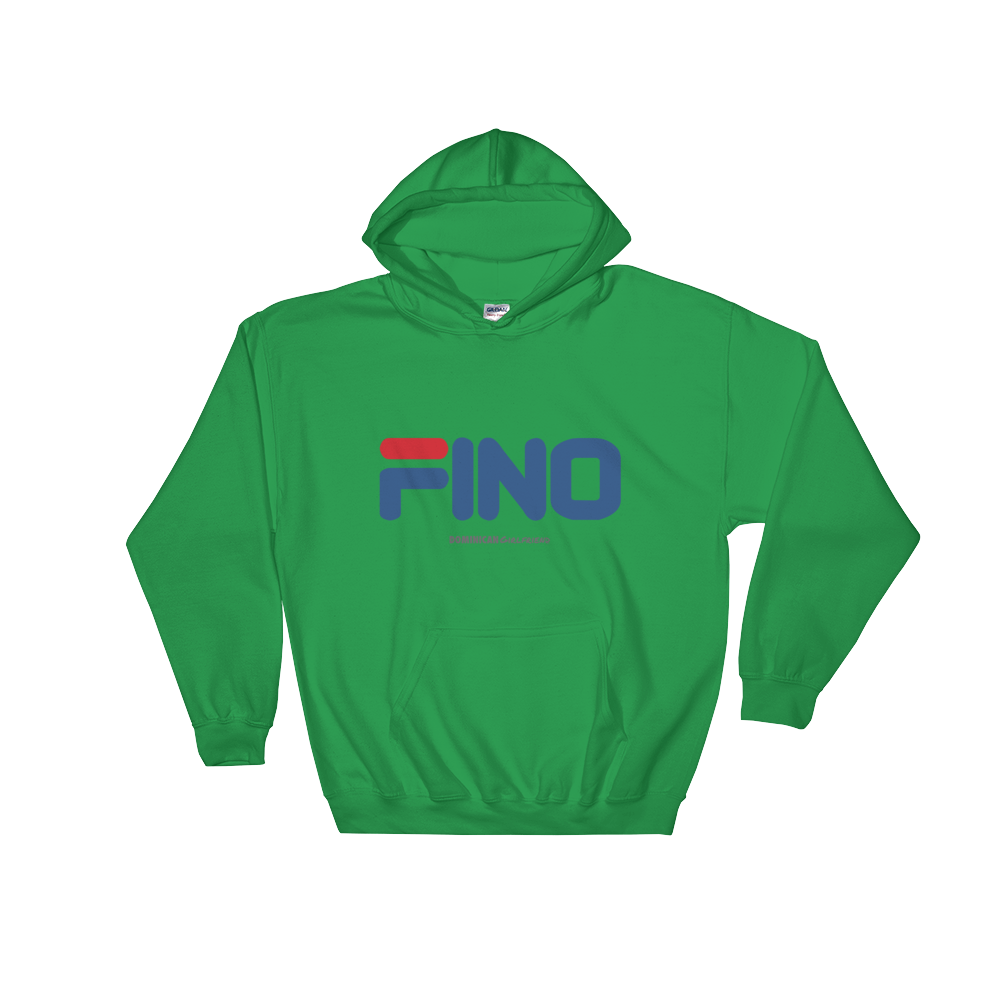 Fino Hoodie  - 2020 - DominicanGirlfriend.com - Frases Dominicanas - República Dominicana Lifestyle Graphic T-Shirts Streetwear & Accessories - New York - Bronx - Washington Heights - Miami - Florida - Boca Chica - USA - Dominican Clothing