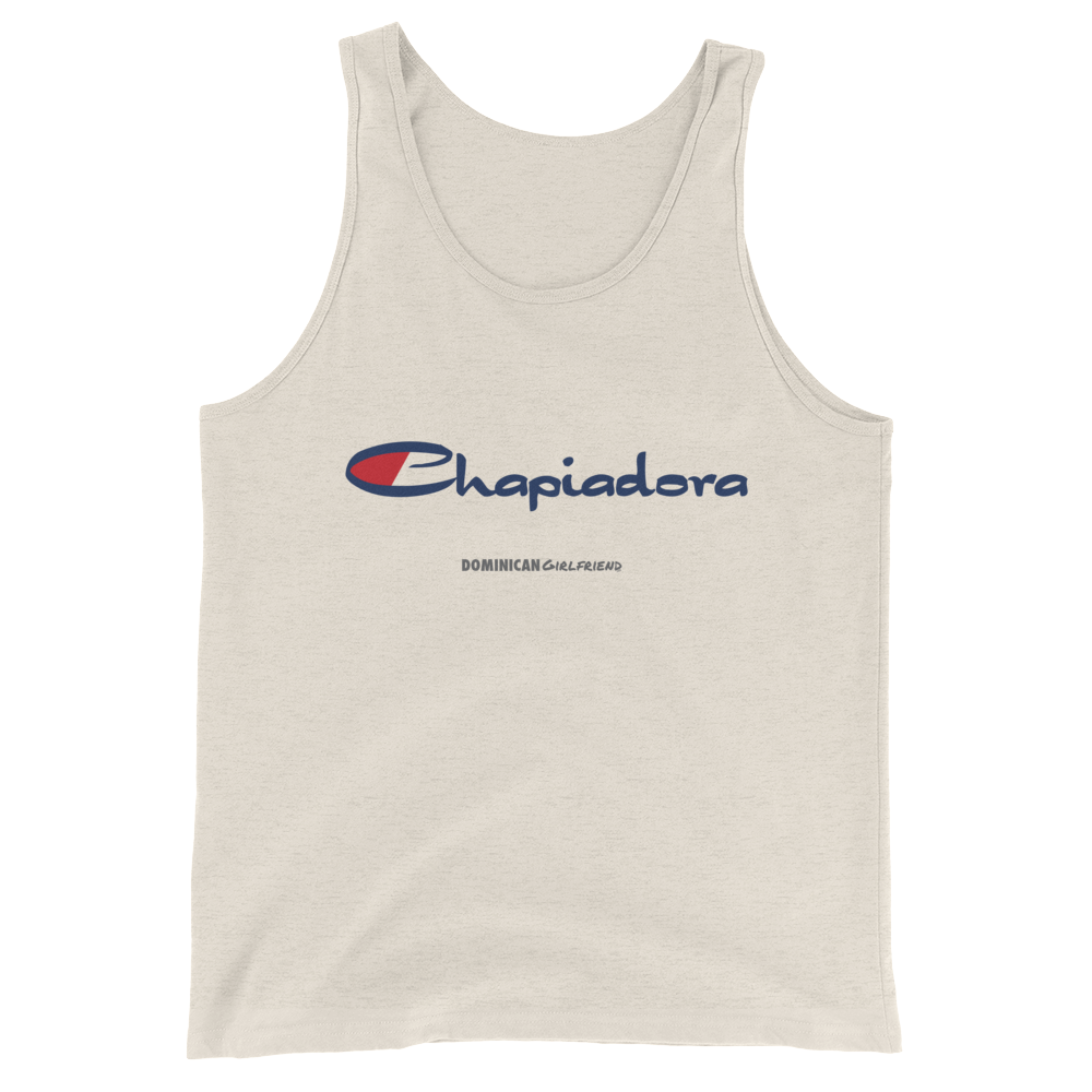 Chapiadora Tank Top - 2020 - DominicanGirlfriend.com - Frases Dominicanas - República Dominicana Lifestyle Graphic T-Shirts Streetwear & Accessories - New York - Bronx - Washington Heights - Miami - Florida - Boca Chica - USA - Dominican Clothing