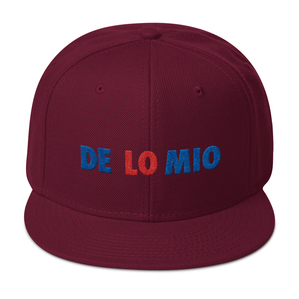 De Lio Mio Snapback Hat  - 2020 - DominicanGirlfriend.com - Frases Dominicanas - República Dominicana Lifestyle Graphic T-Shirts Streetwear & Accessories - New York - Bronx - Washington Heights - Miami - Florida - Boca Chica - USA - Dominican Clothing