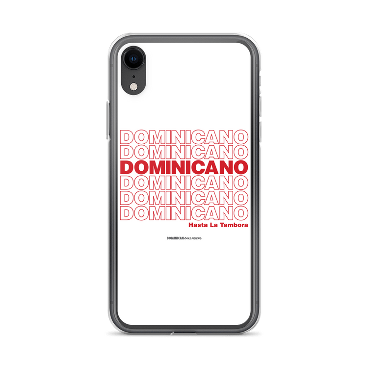 Dominicano Hasta La Tambora iPhone Case - 2020 - DominicanGirlfriend.com - Frases Dominicanas - República Dominicana Lifestyle Graphic T-Shirts Streetwear & Accessories - New York - Bronx - Washington Heights - Miami - Florida - Boca Chica - USA - Dominican Clothing