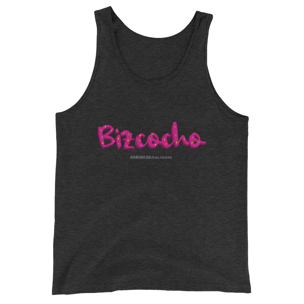 Bizcocho Tank Top - 2020 - DominicanGirlfriend.com - Frases Dominicanas - República Dominicana Lifestyle Graphic T-Shirts Streetwear & Accessories - New York - Bronx - Washington Heights - Miami - Florida - Boca Chica - USA - Dominican Clothing
