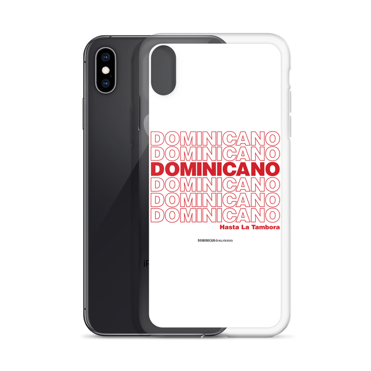 Dominicano Hasta La Tambora iPhone Case - 2020 - DominicanGirlfriend.com - Frases Dominicanas - República Dominicana Lifestyle Graphic T-Shirts Streetwear & Accessories - New York - Bronx - Washington Heights - Miami - Florida - Boca Chica - USA - Dominican Clothing