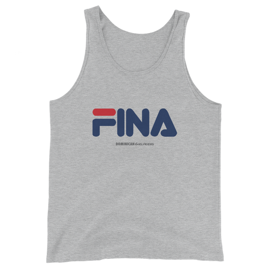 Fina Tank Top  - 2020 - DominicanGirlfriend.com - Frases Dominicanas - República Dominicana Lifestyle Graphic T-Shirts Streetwear & Accessories - New York - Bronx - Washington Heights - Miami - Florida - Boca Chica - USA - Dominican Clothing