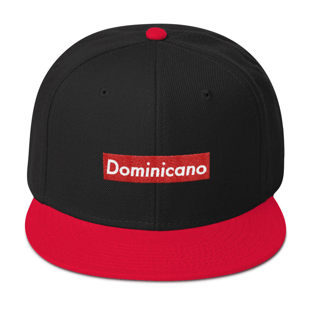 Dominicano Snapback Hat  - 2020 - DominicanGirlfriend.com - Frases Dominicanas - República Dominicana Lifestyle Graphic T-Shirts Streetwear & Accessories - New York - Bronx - Washington Heights - Miami - Florida - Boca Chica - USA - Dominican Clothing