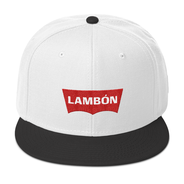 Lambón Snapback Hat - 2020 - DominicanGirlfriend.com - Frases Dominicanas - República Dominicana Lifestyle Graphic T-Shirts Streetwear & Accessories - New York - Bronx - Washington Heights - Miami - Florida - Boca Chica - USA - Dominican Clothing