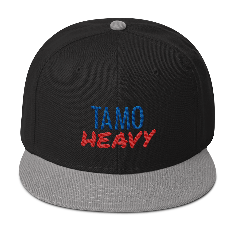 Tamo Heavy Snapback Hat - 2020 - DominicanGirlfriend.com - Frases Dominicanas - República Dominicana Lifestyle Graphic T-Shirts Streetwear & Accessories - New York - Bronx - Washington Heights - Miami - Florida - Boca Chica - USA - Dominican Clothing