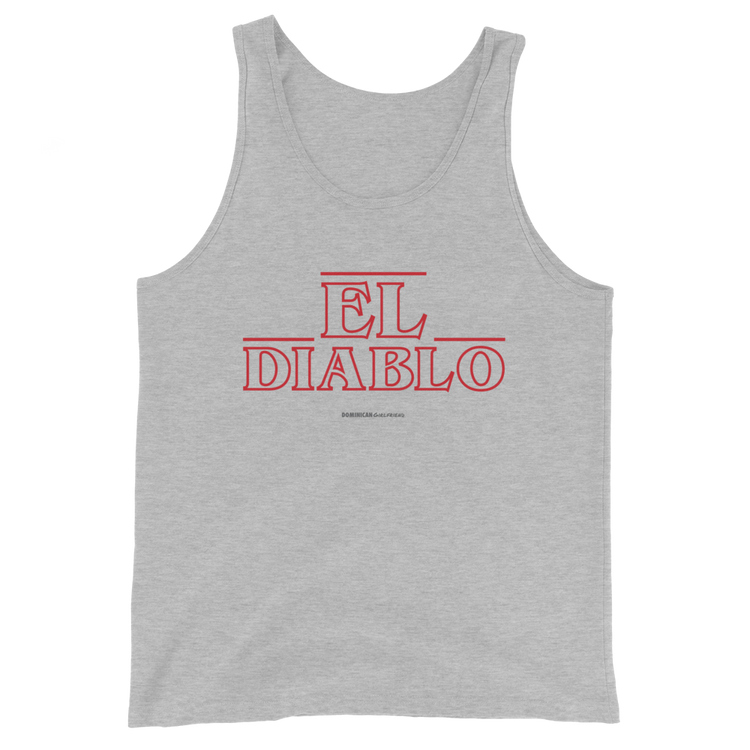 El Diablo Tank Top - 2020 - DominicanGirlfriend.com - Frases Dominicanas - República Dominicana Lifestyle Graphic T-Shirts Streetwear & Accessories - New York - Bronx - Washington Heights - Miami - Florida - Boca Chica - USA - Dominican Clothing