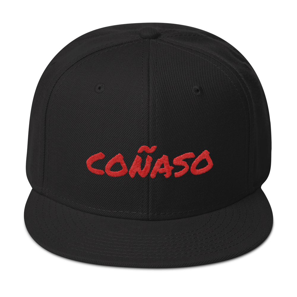 Coñaso Snapback Hat - 2020 - DominicanGirlfriend.com - Frases Dominicanas - República Dominicana Lifestyle Graphic T-Shirts Streetwear & Accessories - New York - Bronx - Washington Heights - Miami - Florida - Boca Chica - USA - Dominican Clothing