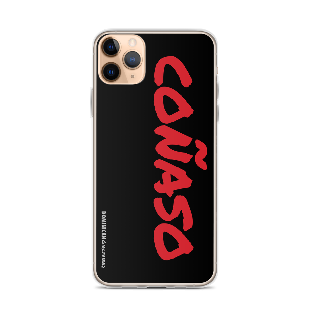Coñaso iPhone Case  - 2020 - DominicanGirlfriend.com - Frases Dominicanas - República Dominicana Lifestyle Graphic T-Shirts Streetwear & Accessories - New York - Bronx - Washington Heights - Miami - Florida - Boca Chica - USA - Dominican Clothing