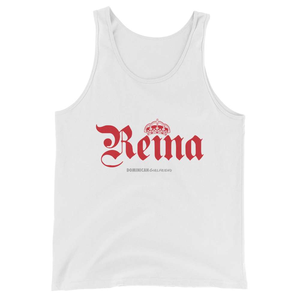 Reina Tank Top  - 2020 - DominicanGirlfriend.com - Frases Dominicanas - República Dominicana Lifestyle Graphic T-Shirts Streetwear & Accessories - New York - Bronx - Washington Heights - Miami - Florida - Boca Chica - USA - Dominican Clothing
