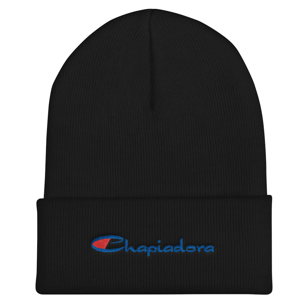 Chapiadora Cuffed Beanie  - 2020 - DominicanGirlfriend.com - Frases Dominicanas - República Dominicana Lifestyle Graphic T-Shirts Streetwear & Accessories - New York - Bronx - Washington Heights - Miami - Florida - Boca Chica - USA - Dominican Clothing