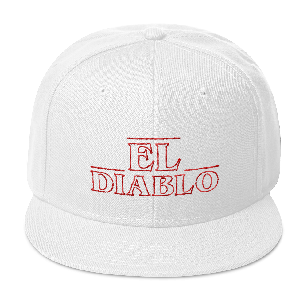 El Diablo Snapback Hat  - 2020 - DominicanGirlfriend.com - Frases Dominicanas - República Dominicana Lifestyle Graphic T-Shirts Streetwear & Accessories - New York - Bronx - Washington Heights - Miami - Florida - Boca Chica - USA - Dominican Clothing