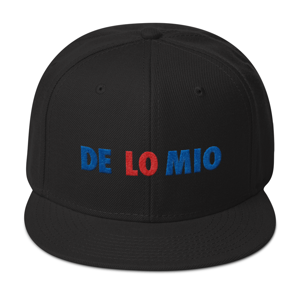 De Lio Mio Snapback Hat  - 2020 - DominicanGirlfriend.com - Frases Dominicanas - República Dominicana Lifestyle Graphic T-Shirts Streetwear & Accessories - New York - Bronx - Washington Heights - Miami - Florida - Boca Chica - USA - Dominican Clothing