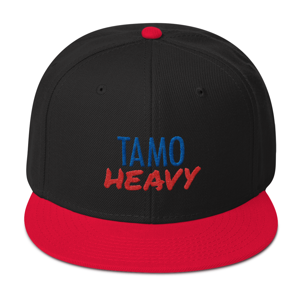 Tamo Heavy Snapback Hat - 2020 - DominicanGirlfriend.com - Frases Dominicanas - República Dominicana Lifestyle Graphic T-Shirts Streetwear & Accessories - New York - Bronx - Washington Heights - Miami - Florida - Boca Chica - USA - Dominican Clothing