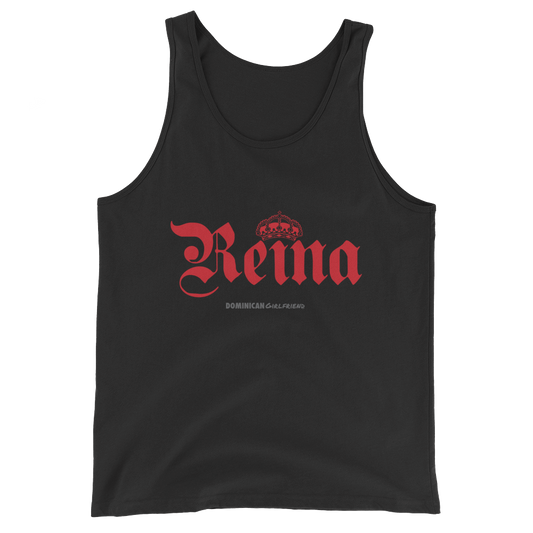 Reina Tank Top  - 2020 - DominicanGirlfriend.com - Frases Dominicanas - República Dominicana Lifestyle Graphic T-Shirts Streetwear & Accessories - New York - Bronx - Washington Heights - Miami - Florida - Boca Chica - USA - Dominican Clothing