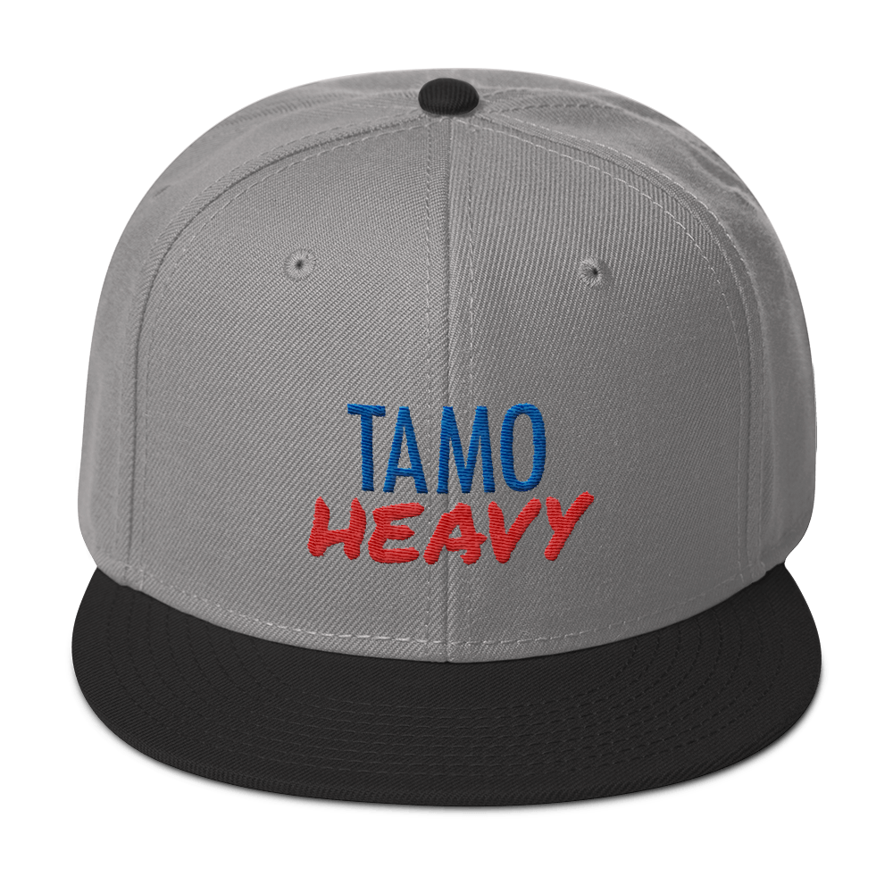 Tamo Heavy Snapback Hat - 2020 - DominicanGirlfriend.com - Frases Dominicanas - República Dominicana Lifestyle Graphic T-Shirts Streetwear & Accessories - New York - Bronx - Washington Heights - Miami - Florida - Boca Chica - USA - Dominican Clothing