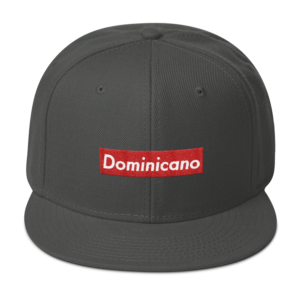 Dominicano Snapback Hat  - 2020 - DominicanGirlfriend.com - Frases Dominicanas - República Dominicana Lifestyle Graphic T-Shirts Streetwear & Accessories - New York - Bronx - Washington Heights - Miami - Florida - Boca Chica - USA - Dominican Clothing