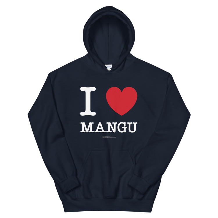 I Love Mangu Unisex Hoodie - 2020 - DominicanGirlfriend.com - Frases Dominicanas - República Dominicana Lifestyle Graphic T-Shirts Streetwear & Accessories - New York - Bronx - Washington Heights - Miami - Florida - Boca Chica - USA - Dominican Clothing