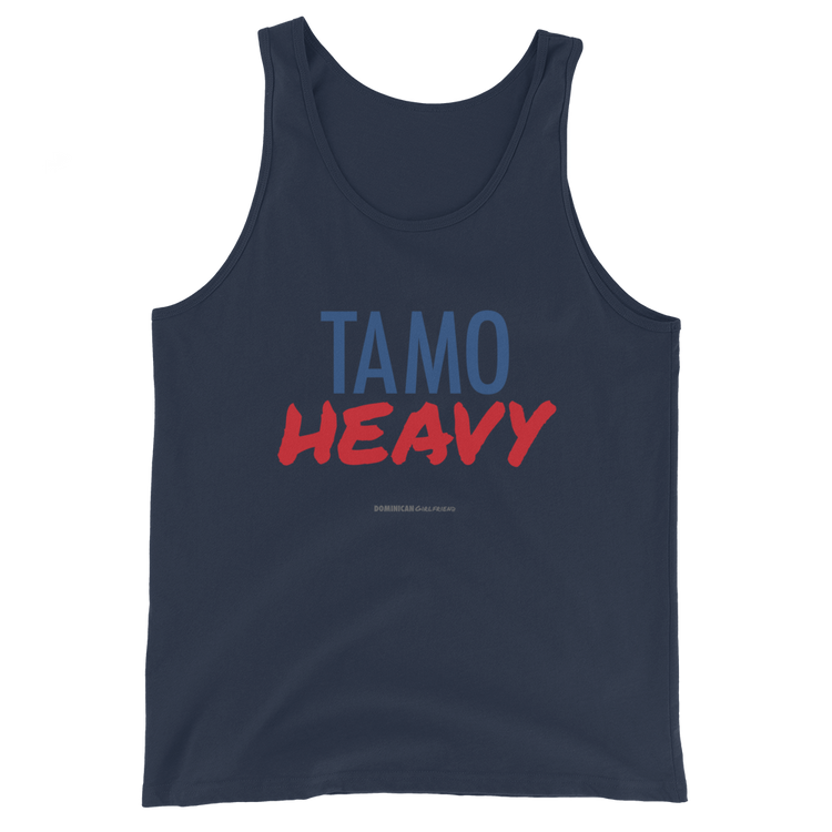 Tamo Heavy Unisex Tank Top - 2020 - DominicanGirlfriend.com - Frases Dominicanas - República Dominicana Lifestyle Graphic T-Shirts Streetwear & Accessories - New York - Bronx - Washington Heights - Miami - Florida - Boca Chica - USA - Dominican Clothing