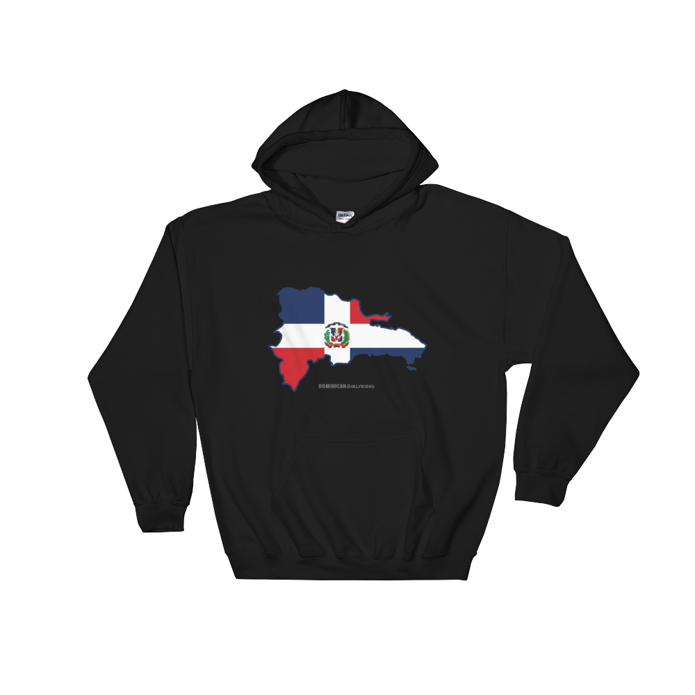 Republica Dominicana Hoodie  - 2020 - DominicanGirlfriend.com - Frases Dominicanas - República Dominicana Lifestyle Graphic T-Shirts Streetwear & Accessories - New York - Bronx - Washington Heights - Miami - Florida - Boca Chica - USA - Dominican Clothing