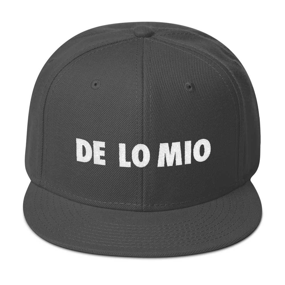 De Lio Mio Snapback Hat  - 2020 - DominicanGirlfriend.com - Frases Dominicanas - República Dominicana Lifestyle Graphic T-Shirts Streetwear & Accessories - New York - Bronx - Washington Heights - Miami - Florida - Boca Chica - USA - Dominican Clothing