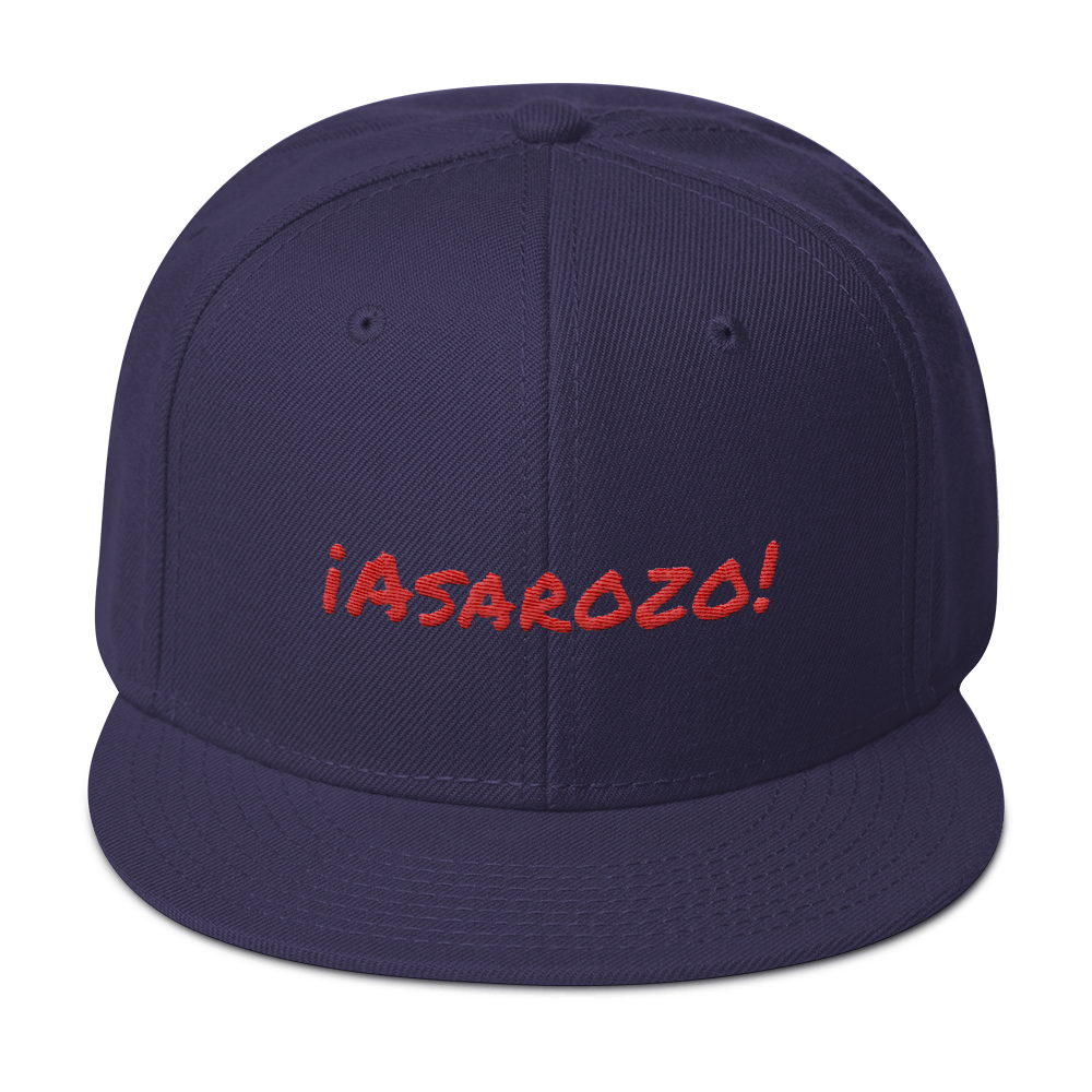 ¡Asaroso! Snapback Hat  - 2020 - DominicanGirlfriend.com - Frases Dominicanas - República Dominicana Lifestyle Graphic T-Shirts Streetwear & Accessories - New York - Bronx - Washington Heights - Miami - Florida - Boca Chica - USA - Dominican Clothing