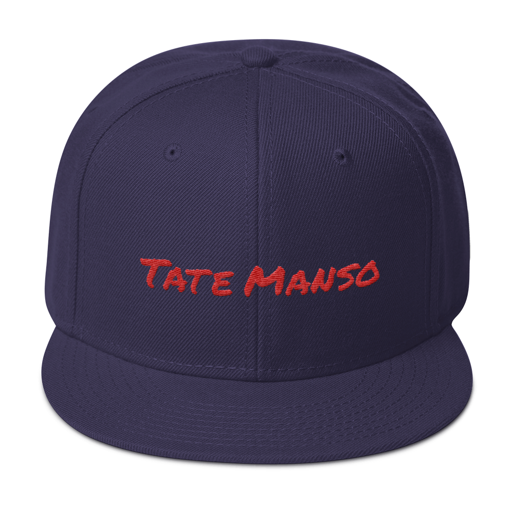 Tate Manso Snapback Hat  - 2020 - DominicanGirlfriend.com - Frases Dominicanas - República Dominicana Lifestyle Graphic T-Shirts Streetwear & Accessories - New York - Bronx - Washington Heights - Miami - Florida - Boca Chica - USA - Dominican Clothing