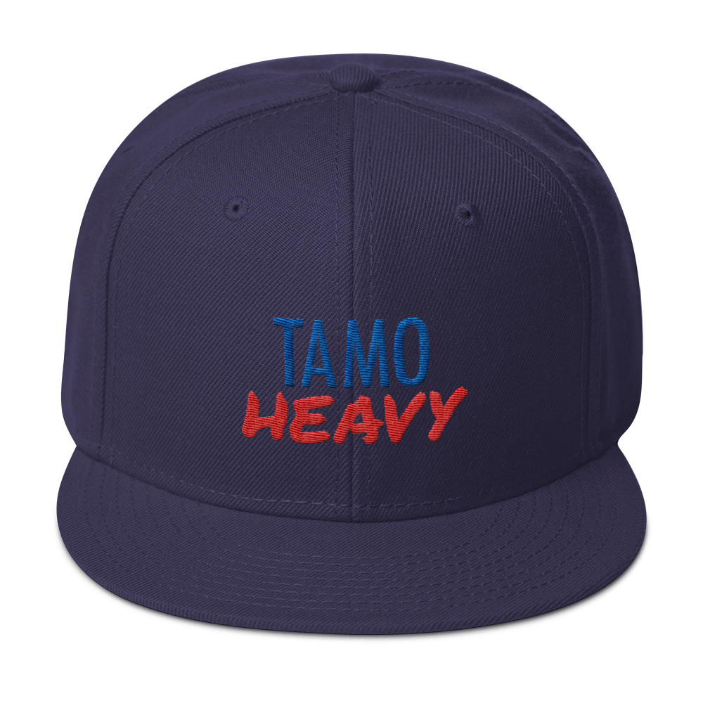 Tamo Heavy Snapback Hat - 2020 - DominicanGirlfriend.com - Frases Dominicanas - República Dominicana Lifestyle Graphic T-Shirts Streetwear & Accessories - New York - Bronx - Washington Heights - Miami - Florida - Boca Chica - USA - Dominican Clothing