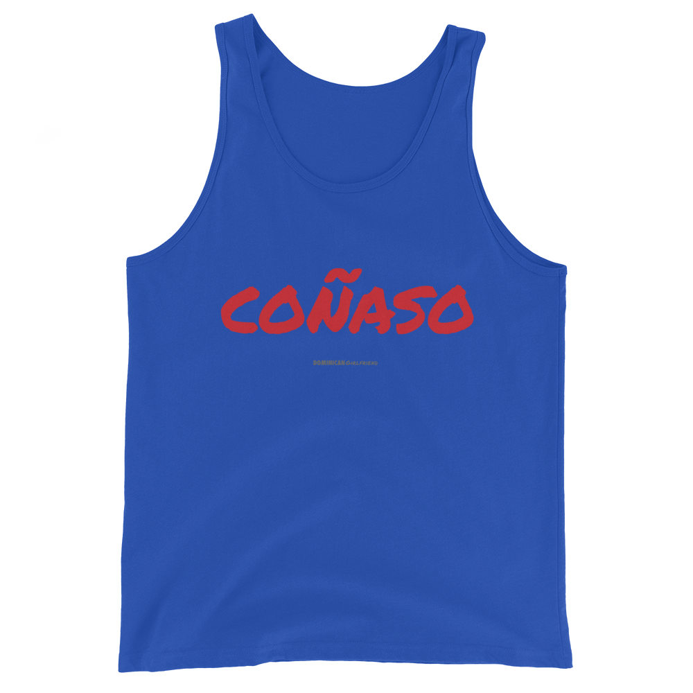 Coñaso Tank Top - 2020 - DominicanGirlfriend.com - Frases Dominicanas - República Dominicana Lifestyle Graphic T-Shirts Streetwear & Accessories - New York - Bronx - Washington Heights - Miami - Florida - Boca Chica - USA - Dominican Clothing