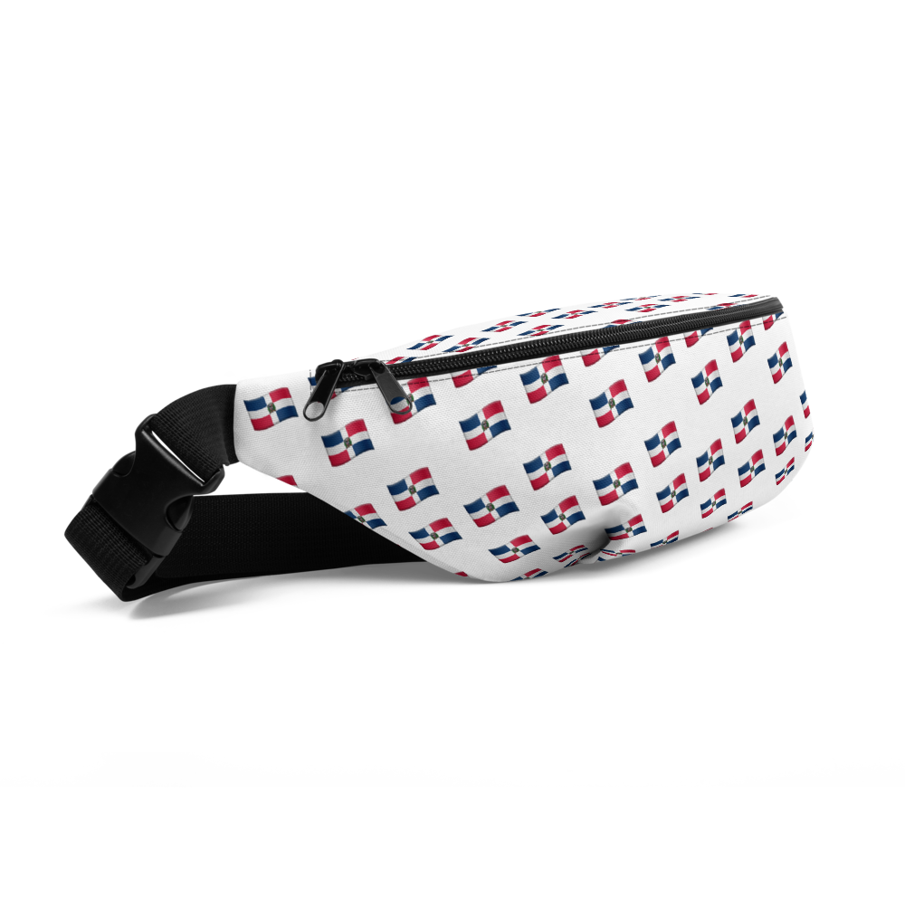All-Over Emoji República Dominicana Flag Fanny Pack - 2020 - DominicanGirlfriend.com - Frases Dominicanas - República Dominicana Lifestyle Graphic T-Shirts Streetwear & Accessories - New York - Bronx - Washington Heights - Miami - Florida - Boca Chica - USA - Dominican Clothing