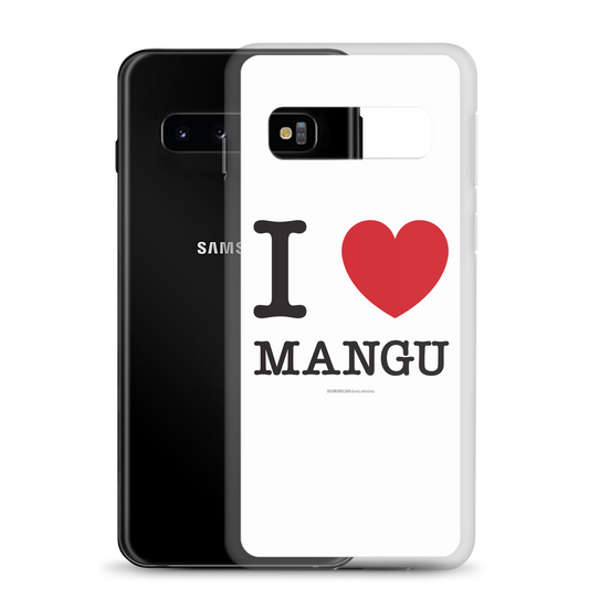 I Love Mangu Samsung Case  - 2020 - DominicanGirlfriend.com - Frases Dominicanas - República Dominicana Lifestyle Graphic T-Shirts Streetwear & Accessories - New York - Bronx - Washington Heights - Miami - Florida - Boca Chica - USA - Dominican Clothing