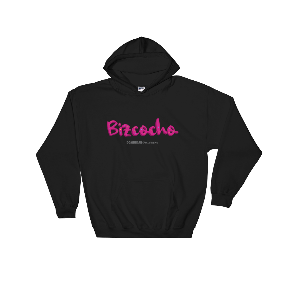 Bizcocho Hoodie - 2020 - DominicanGirlfriend.com - Frases Dominicanas - República Dominicana Lifestyle Graphic T-Shirts Streetwear & Accessories - New York - Bronx - Washington Heights - Miami - Florida - Boca Chica - USA - Dominican Clothing