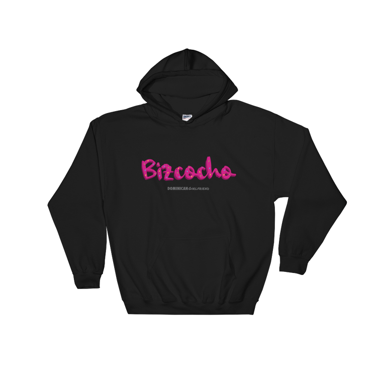 Bizcocho Hoodie - 2020 - DominicanGirlfriend.com - Frases Dominicanas - República Dominicana Lifestyle Graphic T-Shirts Streetwear & Accessories - New York - Bronx - Washington Heights - Miami - Florida - Boca Chica - USA - Dominican Clothing