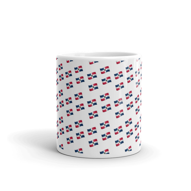 All-Over Emoji República Dominicana Flag Mug - 2020 - DominicanGirlfriend.com - Frases Dominicanas - República Dominicana Lifestyle Graphic T-Shirts Streetwear & Accessories - New York - Bronx - Washington Heights - Miami - Florida - Boca Chica - USA - Dominican Clothing