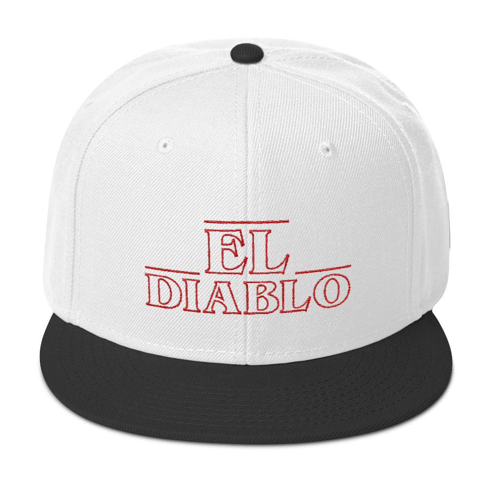 El Diablo Snapback Hat  - 2020 - DominicanGirlfriend.com - Frases Dominicanas - República Dominicana Lifestyle Graphic T-Shirts Streetwear & Accessories - New York - Bronx - Washington Heights - Miami - Florida - Boca Chica - USA - Dominican Clothing