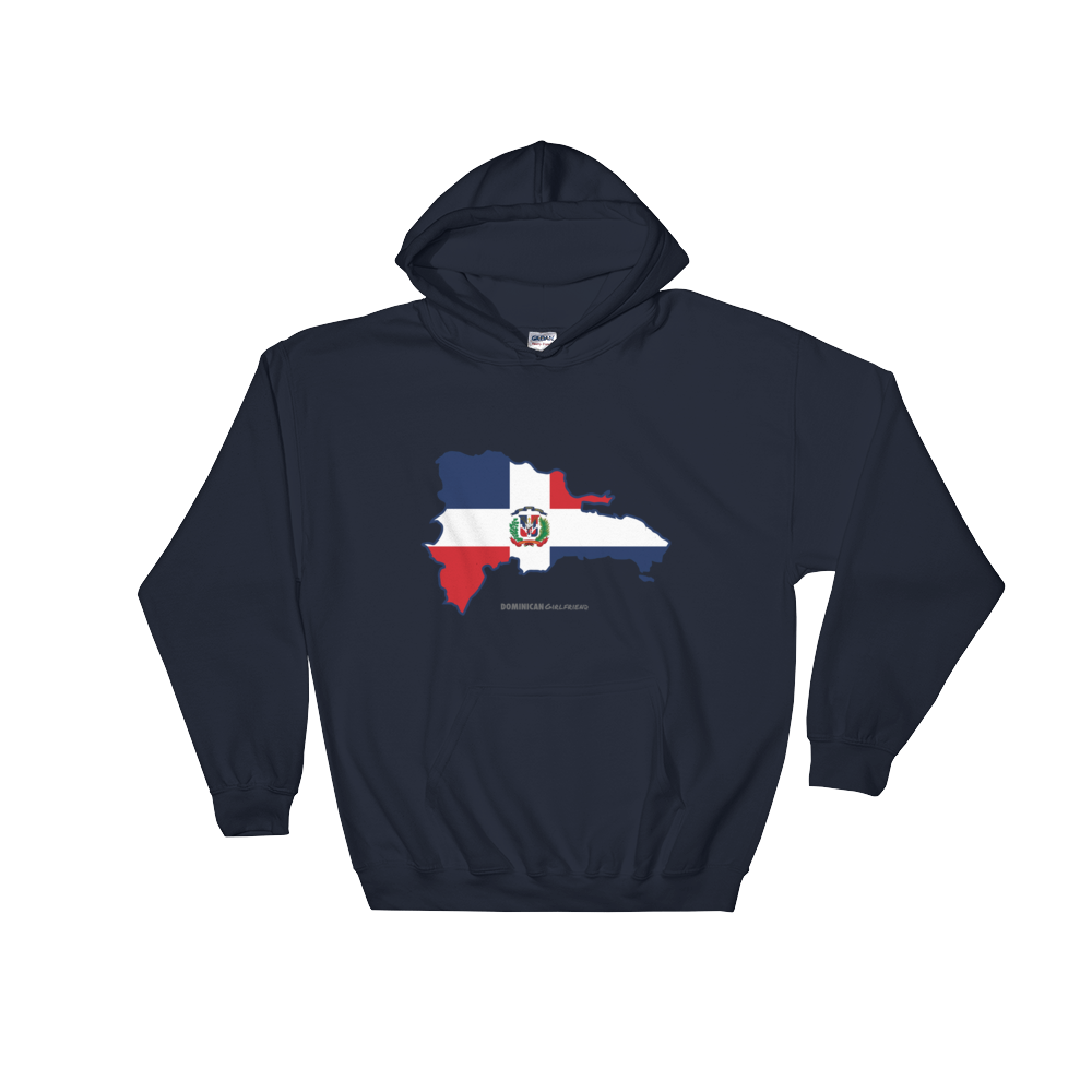Republica Dominicana Hoodie  - 2020 - DominicanGirlfriend.com - Frases Dominicanas - República Dominicana Lifestyle Graphic T-Shirts Streetwear & Accessories - New York - Bronx - Washington Heights - Miami - Florida - Boca Chica - USA - Dominican Clothing