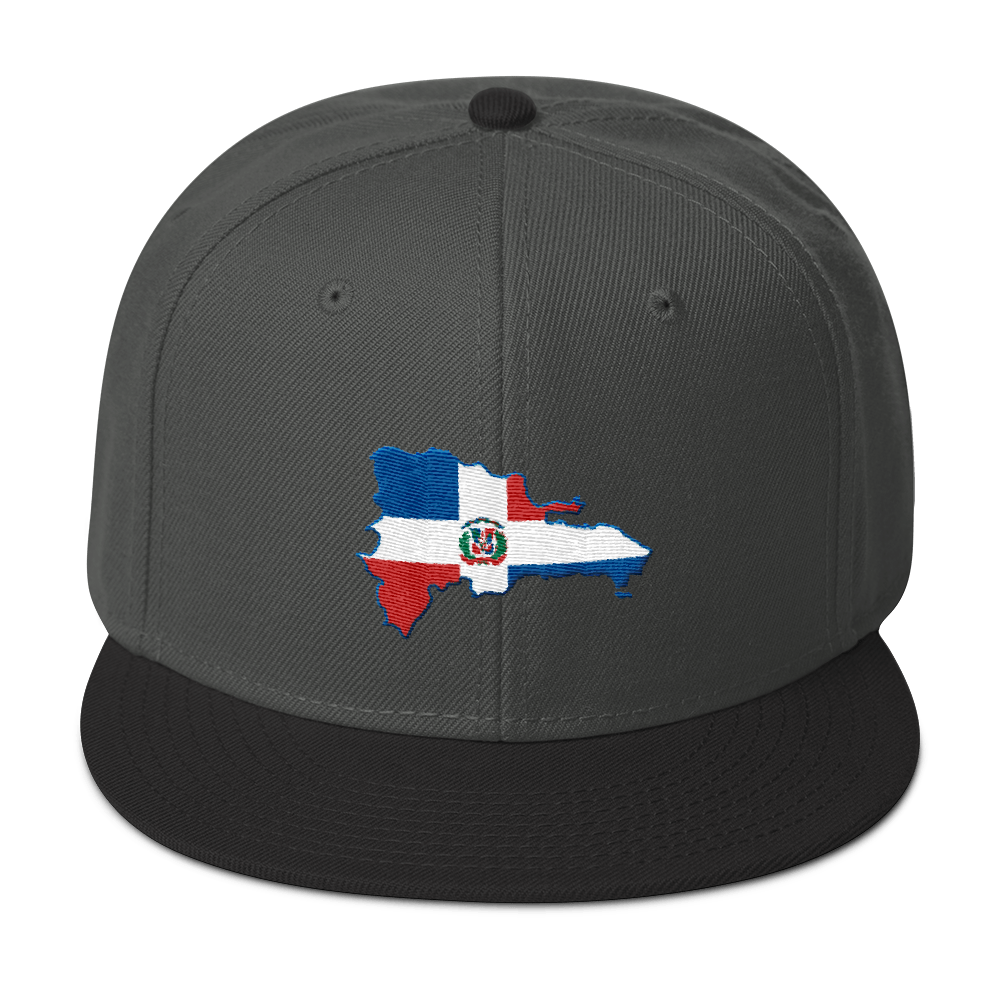 Republica Dominicana Snapback Hat  - 2020 - DominicanGirlfriend.com - Frases Dominicanas - República Dominicana Lifestyle Graphic T-Shirts Streetwear & Accessories - New York - Bronx - Washington Heights - Miami - Florida - Boca Chica - USA - Dominican Clothing