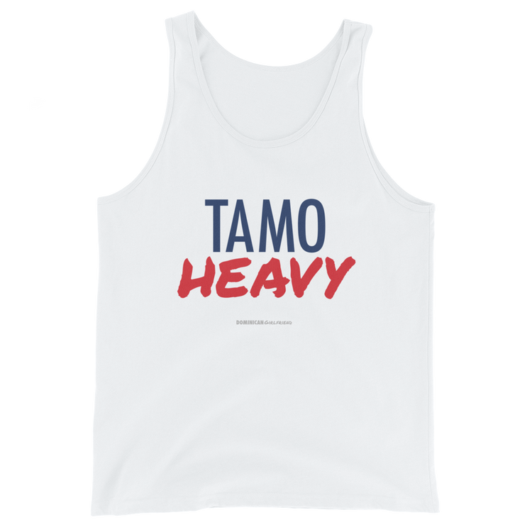 Tamo Heavy Unisex Tank Top - 2020 - DominicanGirlfriend.com - Frases Dominicanas - República Dominicana Lifestyle Graphic T-Shirts Streetwear & Accessories - New York - Bronx - Washington Heights - Miami - Florida - Boca Chica - USA - Dominican Clothing