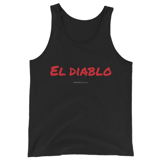 El Diablo Unisex Tank Top  - 2020 - DominicanGirlfriend.com - Frases Dominicanas - República Dominicana Lifestyle Graphic T-Shirts Streetwear & Accessories - New York - Bronx - Washington Heights - Miami - Florida - Boca Chica - USA - Dominican Clothing