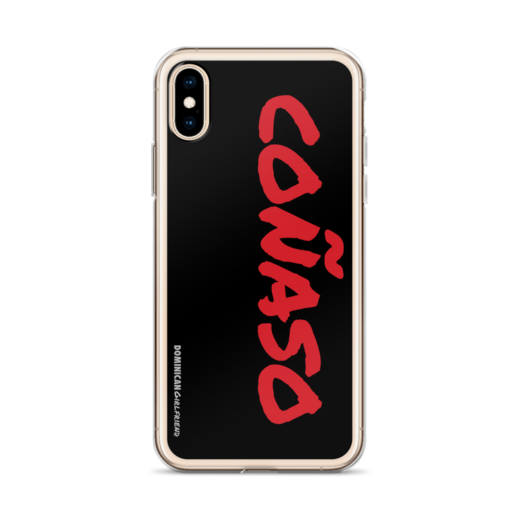 Coñaso iPhone Case - 2020 - DominicanGirlfriend.com - Frases Dominicanas - República Dominicana Lifestyle Graphic T-Shirts Streetwear & Accessories - New York - Bronx - Washington Heights - Miami - Florida - Boca Chica - USA - Dominican Clothing