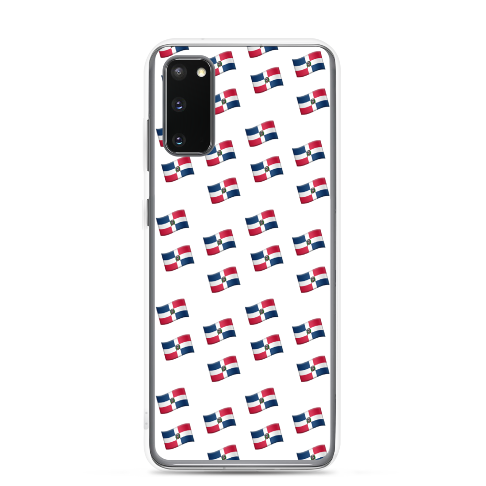 All-Over Emoji República Dominicana Flag Samsung Case - 2020 - DominicanGirlfriend.com - Frases Dominicanas - República Dominicana Lifestyle Graphic T-Shirts Streetwear & Accessories - New York - Bronx - Washington Heights - Miami - Florida - Boca Chica - USA - Dominican Clothing