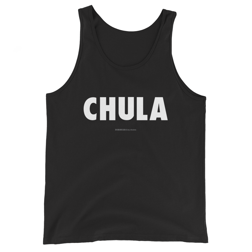 Chula Tank Top  - 2020 - DominicanGirlfriend.com - Frases Dominicanas - República Dominicana Lifestyle Graphic T-Shirts Streetwear & Accessories - New York - Bronx - Washington Heights - Miami - Florida - Boca Chica - USA - Dominican Clothing