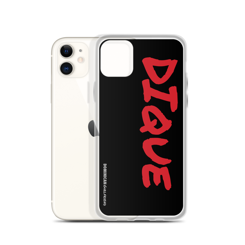 Dique iPhone Case - 2020 - DominicanGirlfriend.com - Frases Dominicanas - República Dominicana Lifestyle Graphic T-Shirts Streetwear & Accessories - New York - Bronx - Washington Heights - Miami - Florida - Boca Chica - USA - Dominican Clothing
