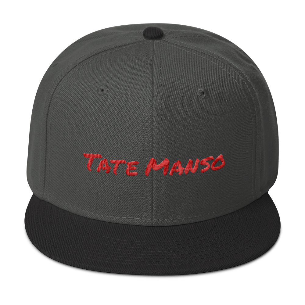 Tate Manso Snapback Hat  - 2020 - DominicanGirlfriend.com - Frases Dominicanas - República Dominicana Lifestyle Graphic T-Shirts Streetwear & Accessories - New York - Bronx - Washington Heights - Miami - Florida - Boca Chica - USA - Dominican Clothing