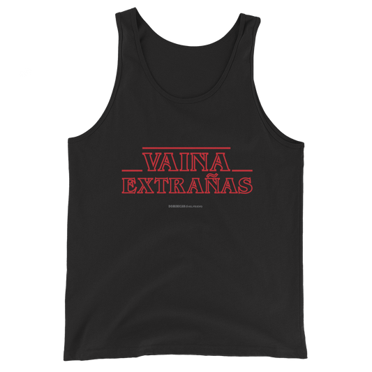 Vaina Extrañas Tank Top  - 2020 - DominicanGirlfriend.com - Frases Dominicanas - República Dominicana Lifestyle Graphic T-Shirts Streetwear & Accessories - New York - Bronx - Washington Heights - Miami - Florida - Boca Chica - USA - Dominican Clothing