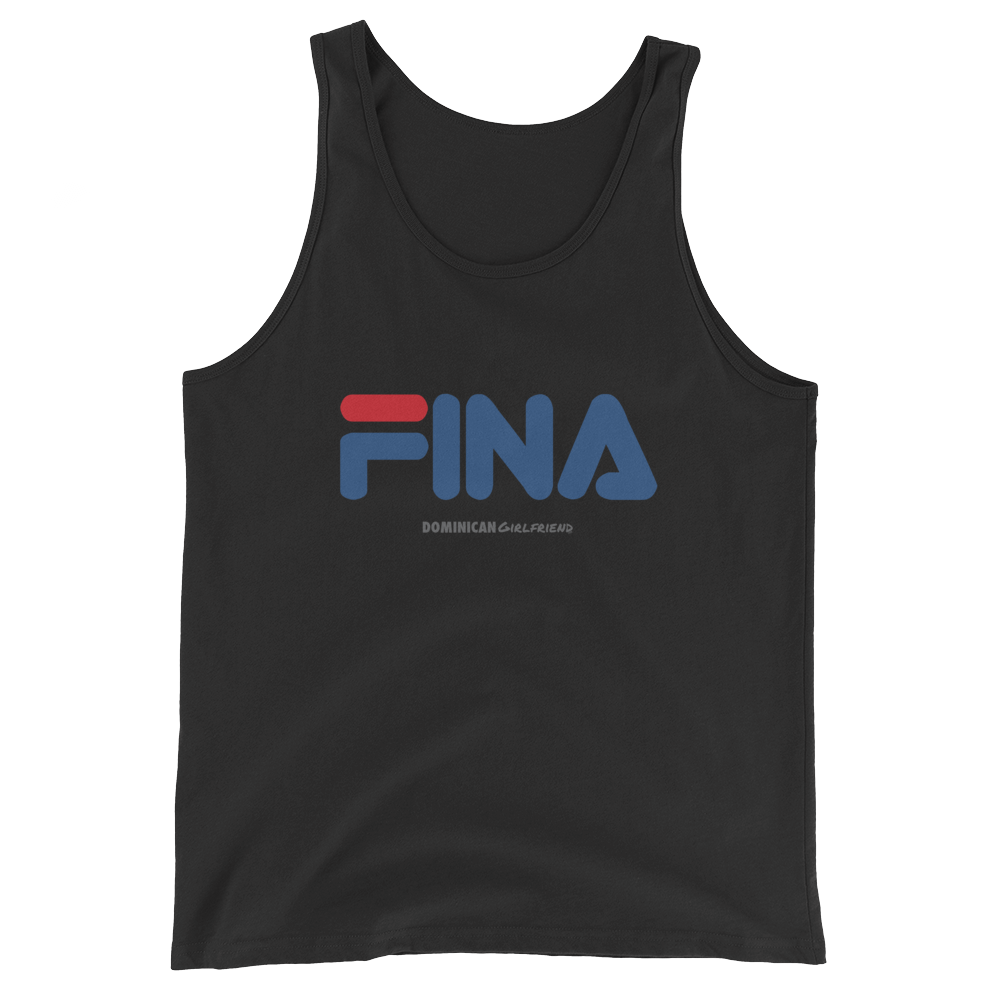 Fina Tank Top  - 2020 - DominicanGirlfriend.com - Frases Dominicanas - República Dominicana Lifestyle Graphic T-Shirts Streetwear & Accessories - New York - Bronx - Washington Heights - Miami - Florida - Boca Chica - USA - Dominican Clothing