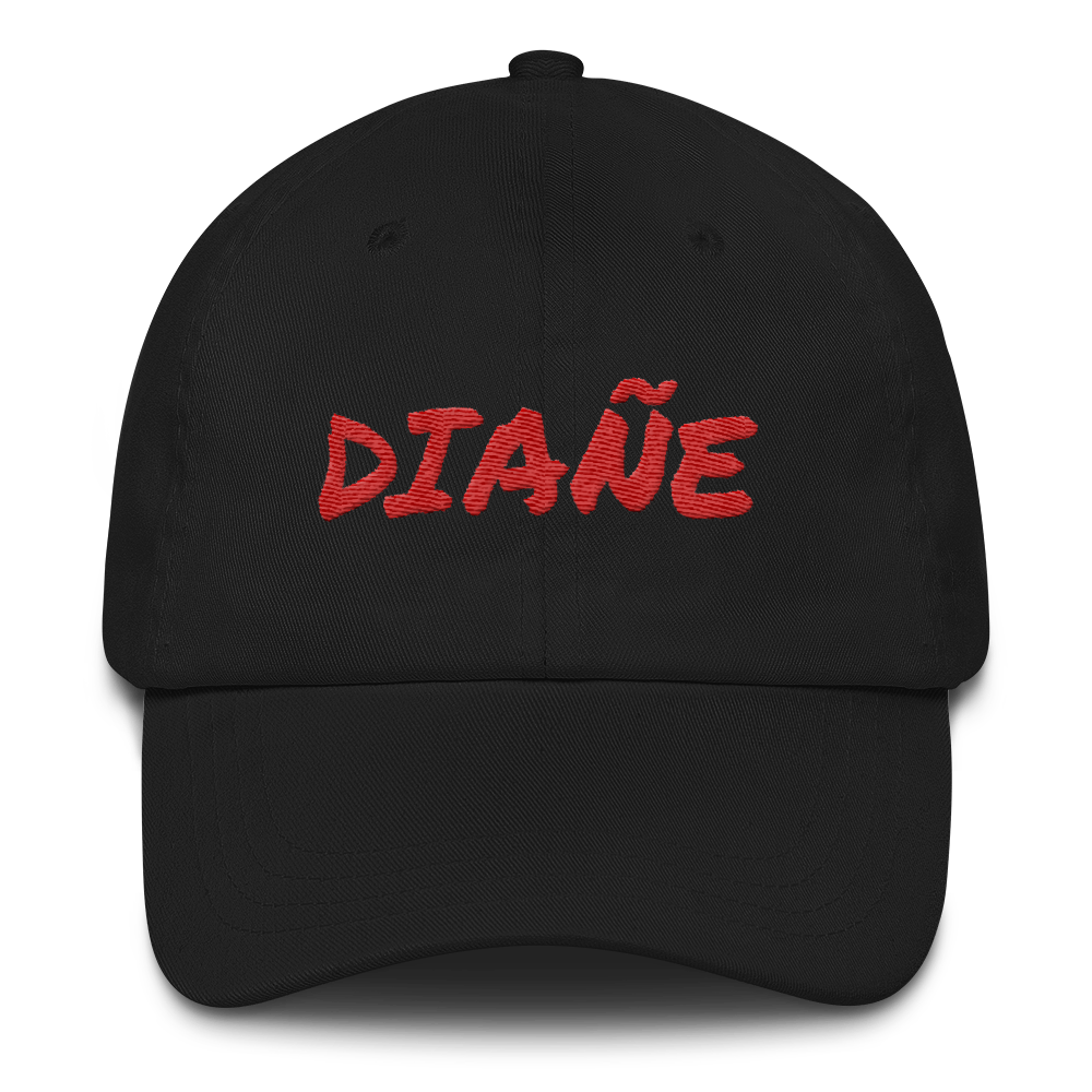 Diañe Dad Hat  - 2020 - DominicanGirlfriend.com - Frases Dominicanas - República Dominicana Lifestyle Graphic T-Shirts Streetwear & Accessories - New York - Bronx - Washington Heights - Miami - Florida - Boca Chica - USA - Dominican Clothing