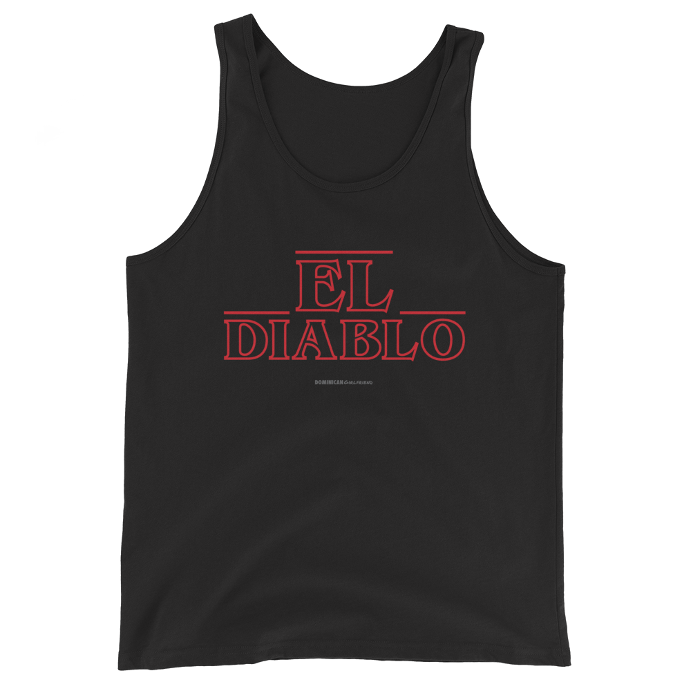 El Diablo Tank Top - 2020 - DominicanGirlfriend.com - Frases Dominicanas - República Dominicana Lifestyle Graphic T-Shirts Streetwear & Accessories - New York - Bronx - Washington Heights - Miami - Florida - Boca Chica - USA - Dominican Clothing