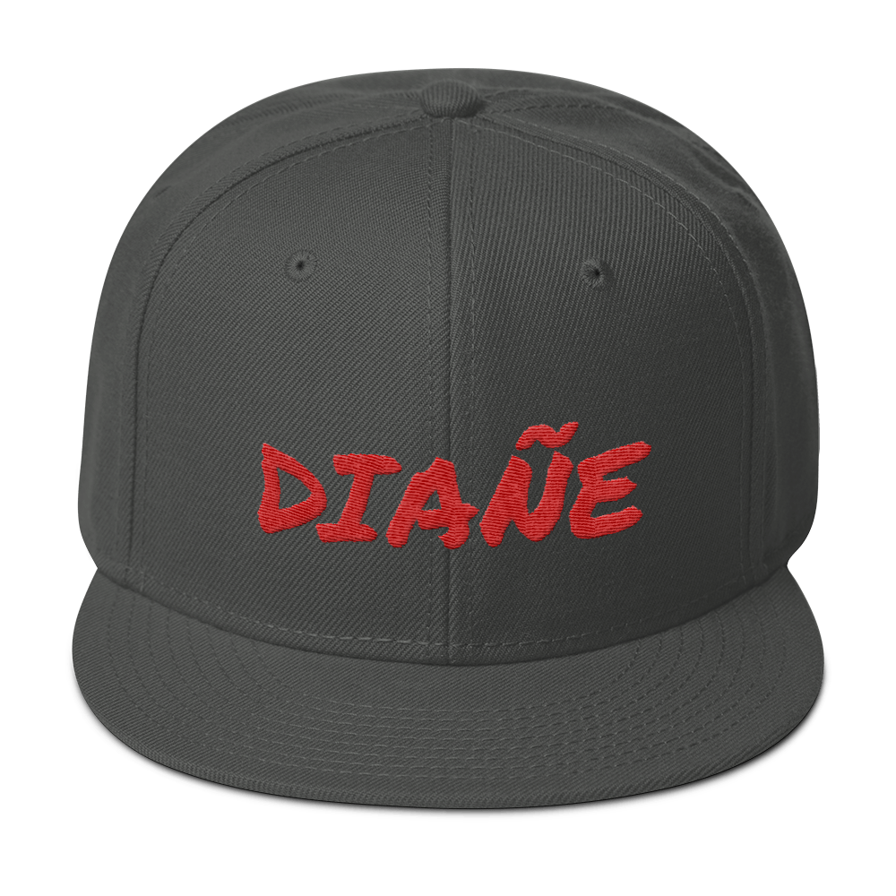 Diañe Snapback Hat  - 2020 - DominicanGirlfriend.com - Frases Dominicanas - República Dominicana Lifestyle Graphic T-Shirts Streetwear & Accessories - New York - Bronx - Washington Heights - Miami - Florida - Boca Chica - USA - Dominican Clothing